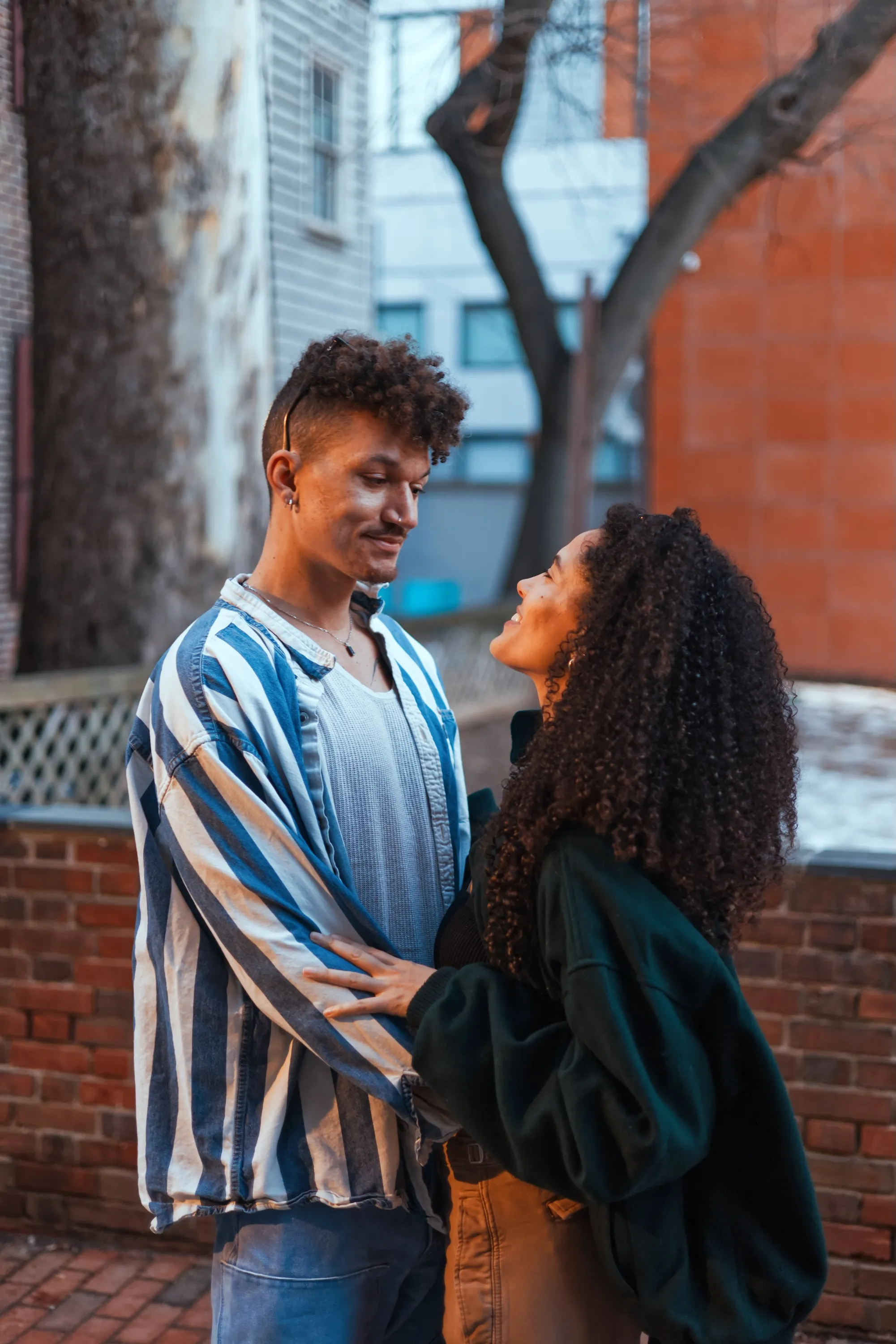 Couple portrait, Philadelphia