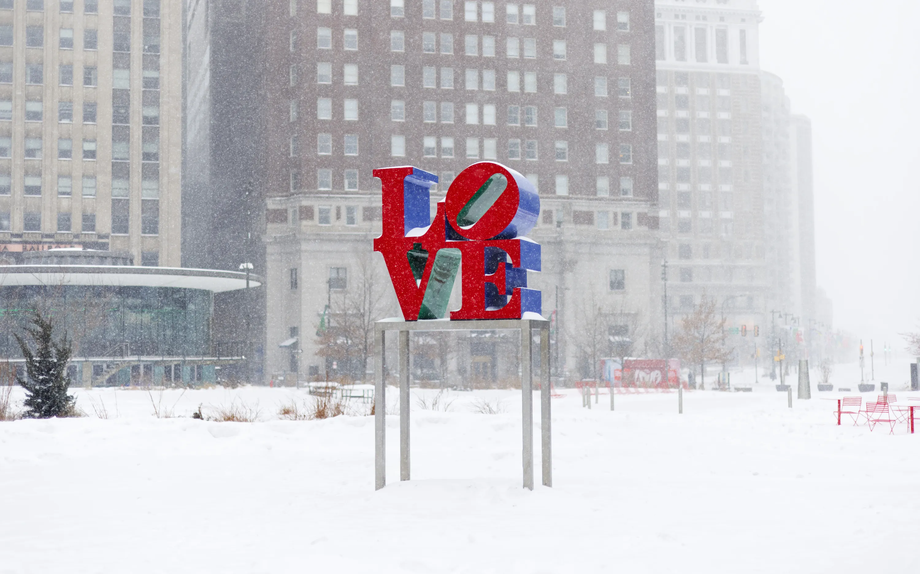 LOVE Park statue, Old City Philadelphia